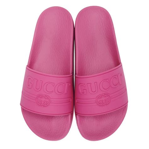 gucci pink pursuit pool slides|Gucci slides nordstrom.